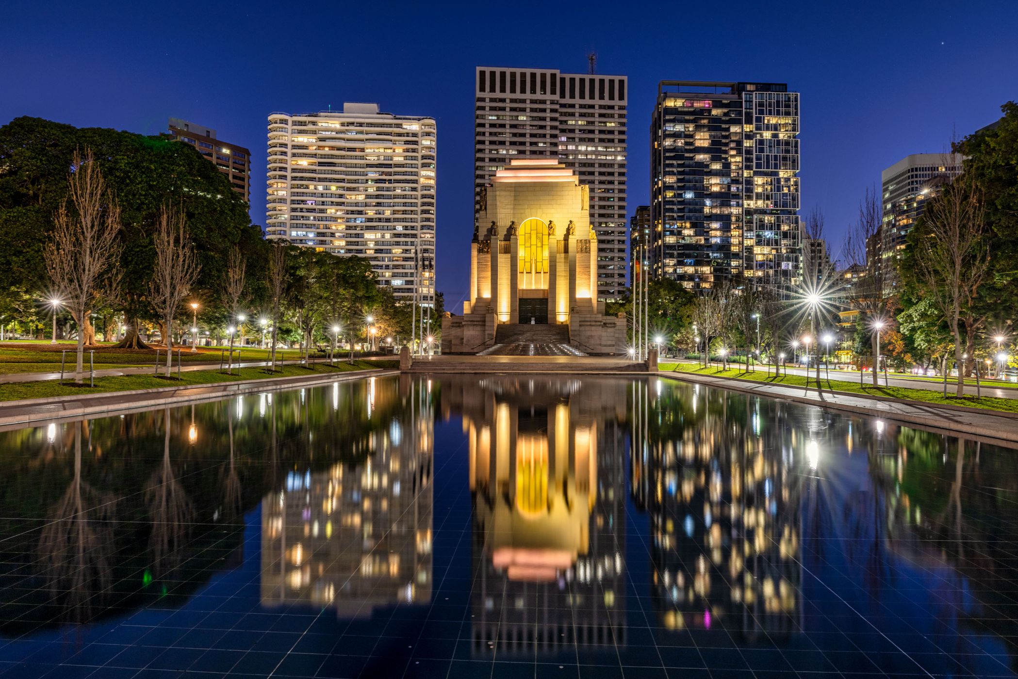 ANZAC War Memorial, Hyde Park, Sydney, NSW, Australia