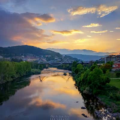 Atardecer Ourense, Spain