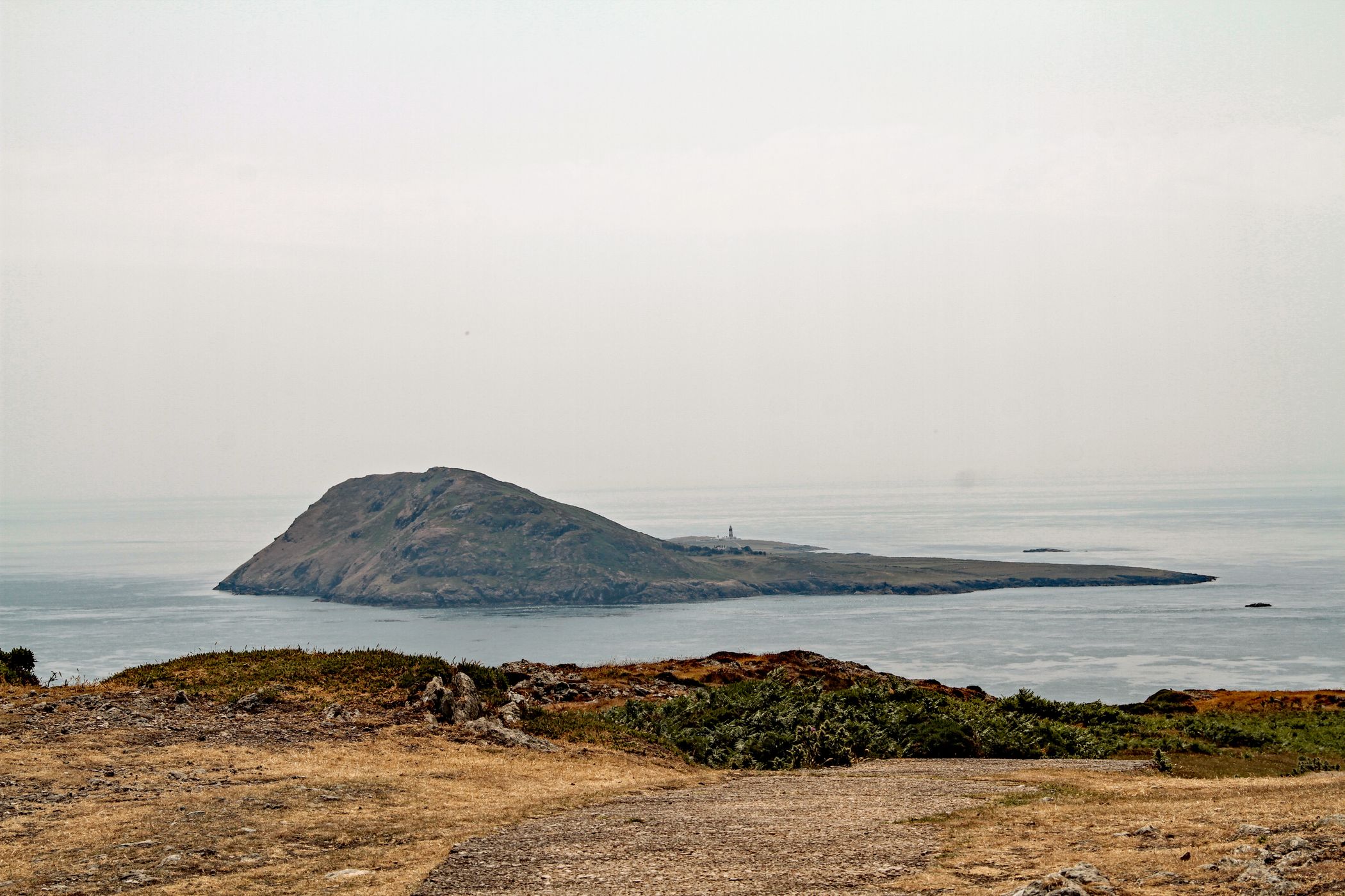Bardsey Island from Mynydd Mawr, United Kingdom
