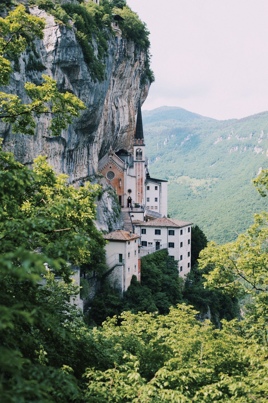 Basilica Madonna della Corona, Veneto, Italy