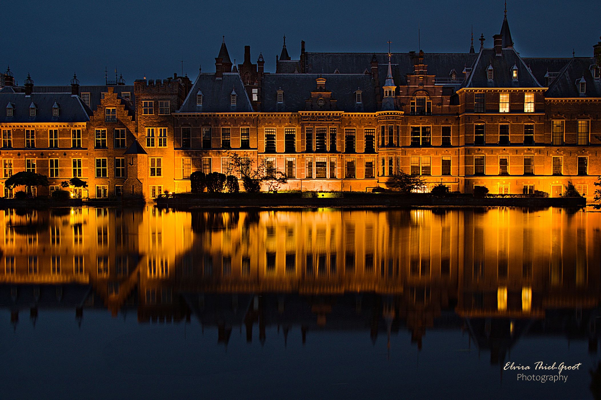 Binnenhof at Hofvijver, Netherlands
