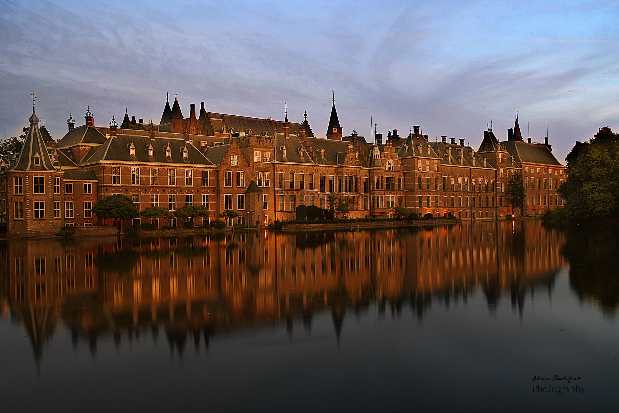 Binnenhof at Hofvijver, Netherlands