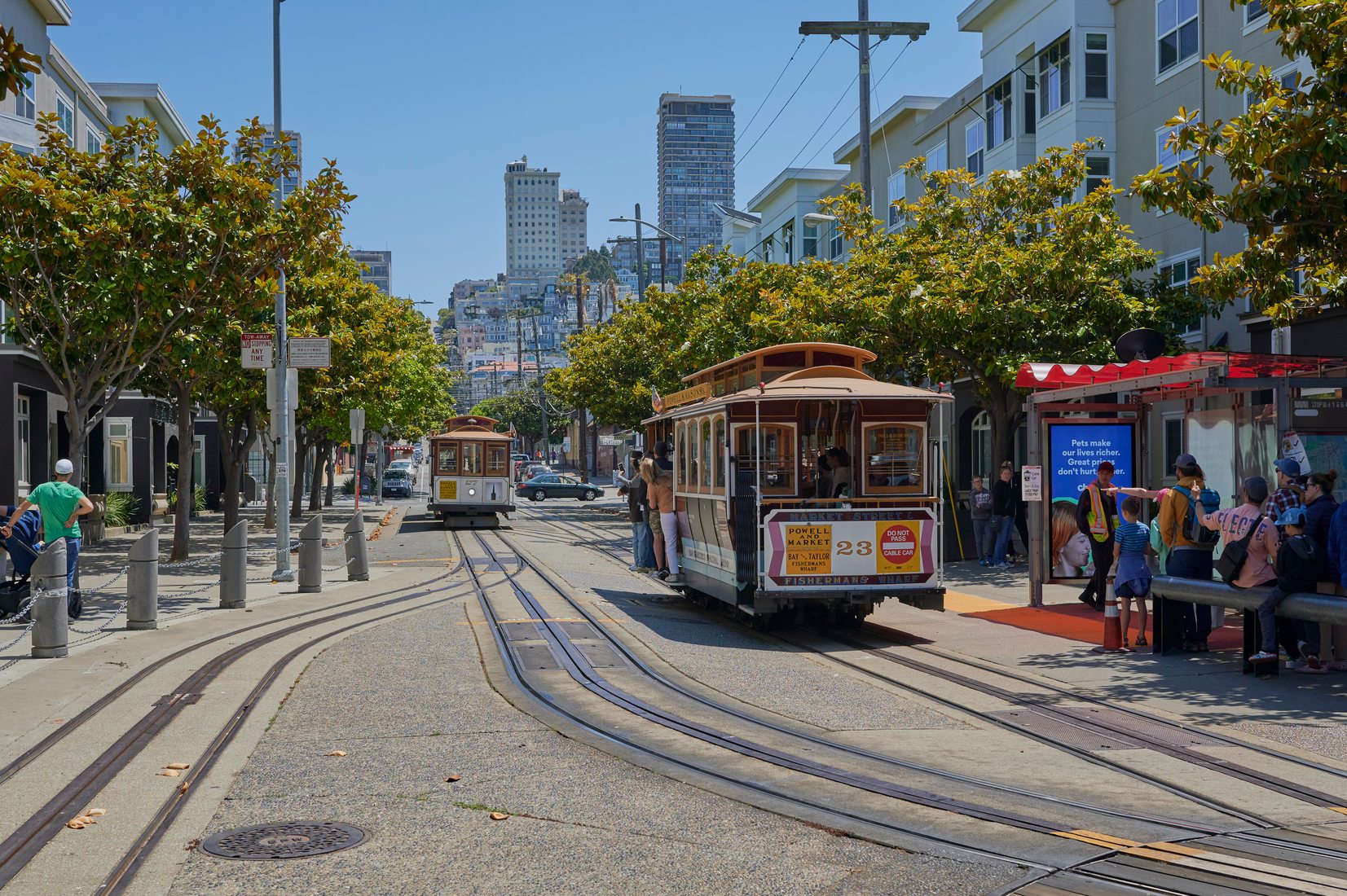 Cable Car Turnaround, USA