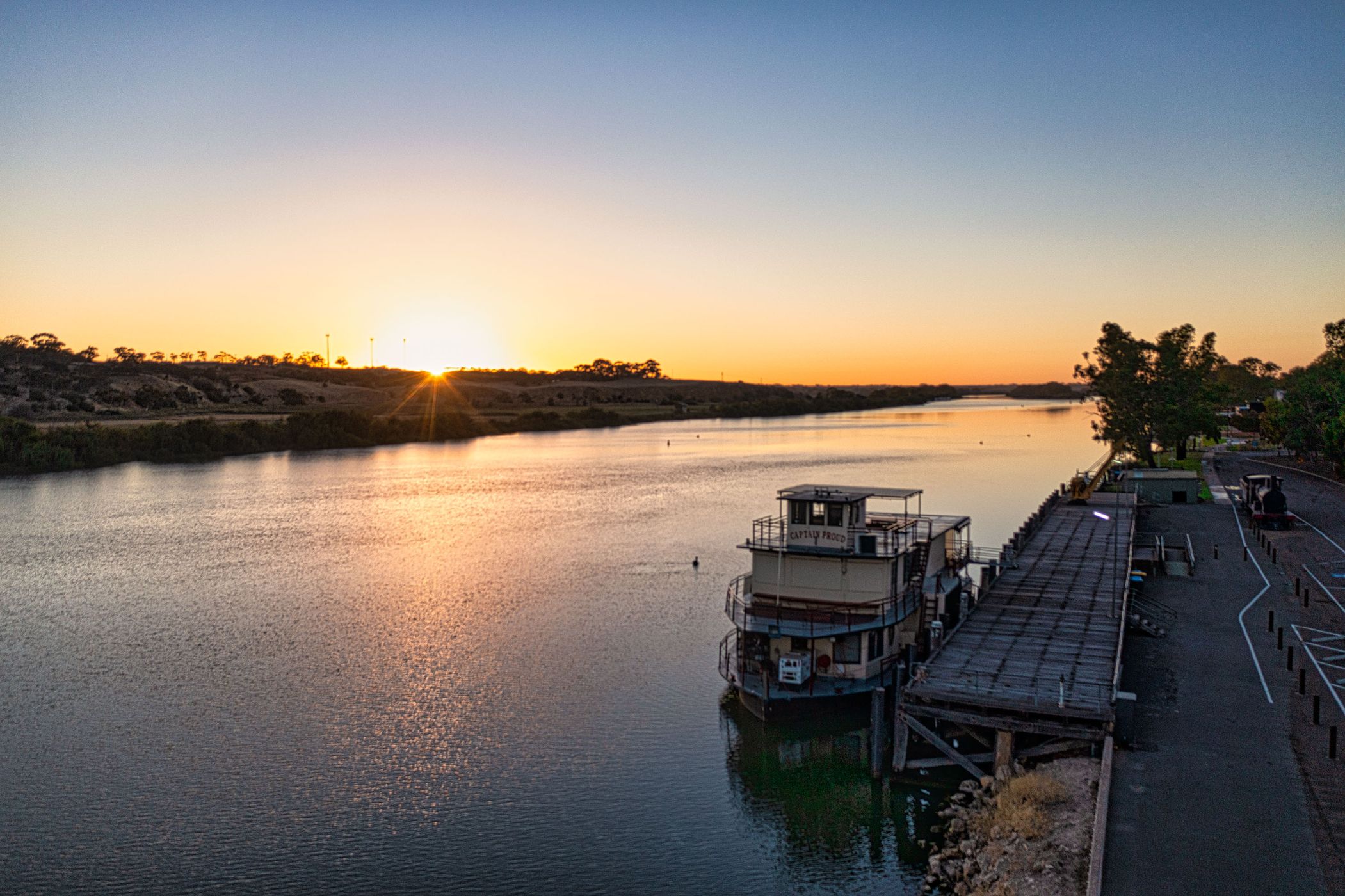 Captain Proud Paddle Steamer, Murray Bridge, South Australia, Australia
