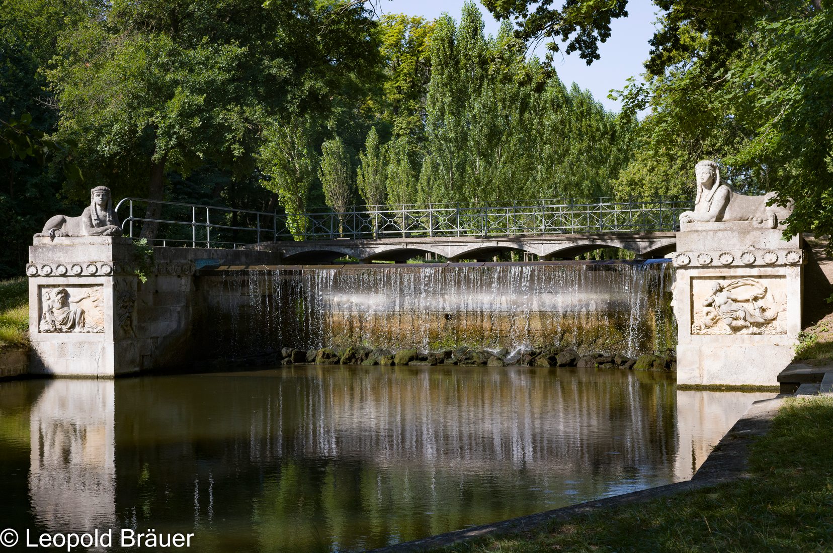 Cascade in Laxenburg Parc, Austria