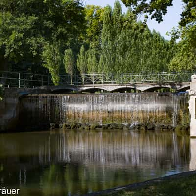 Cascade in Laxenburg Parc, Austria