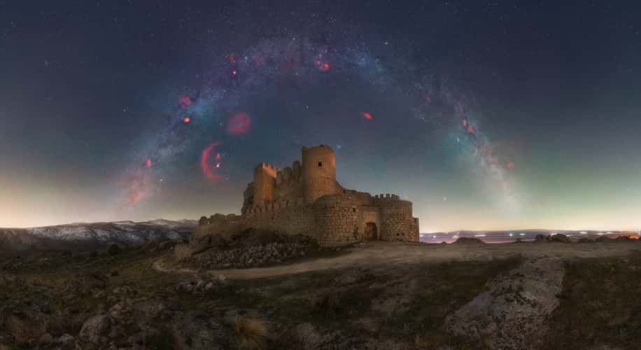 Castle of Aunqueospese, Ávila