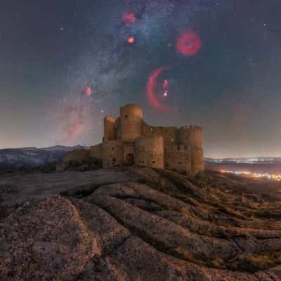 Castle of Aunqueospese, Ávila, Spain