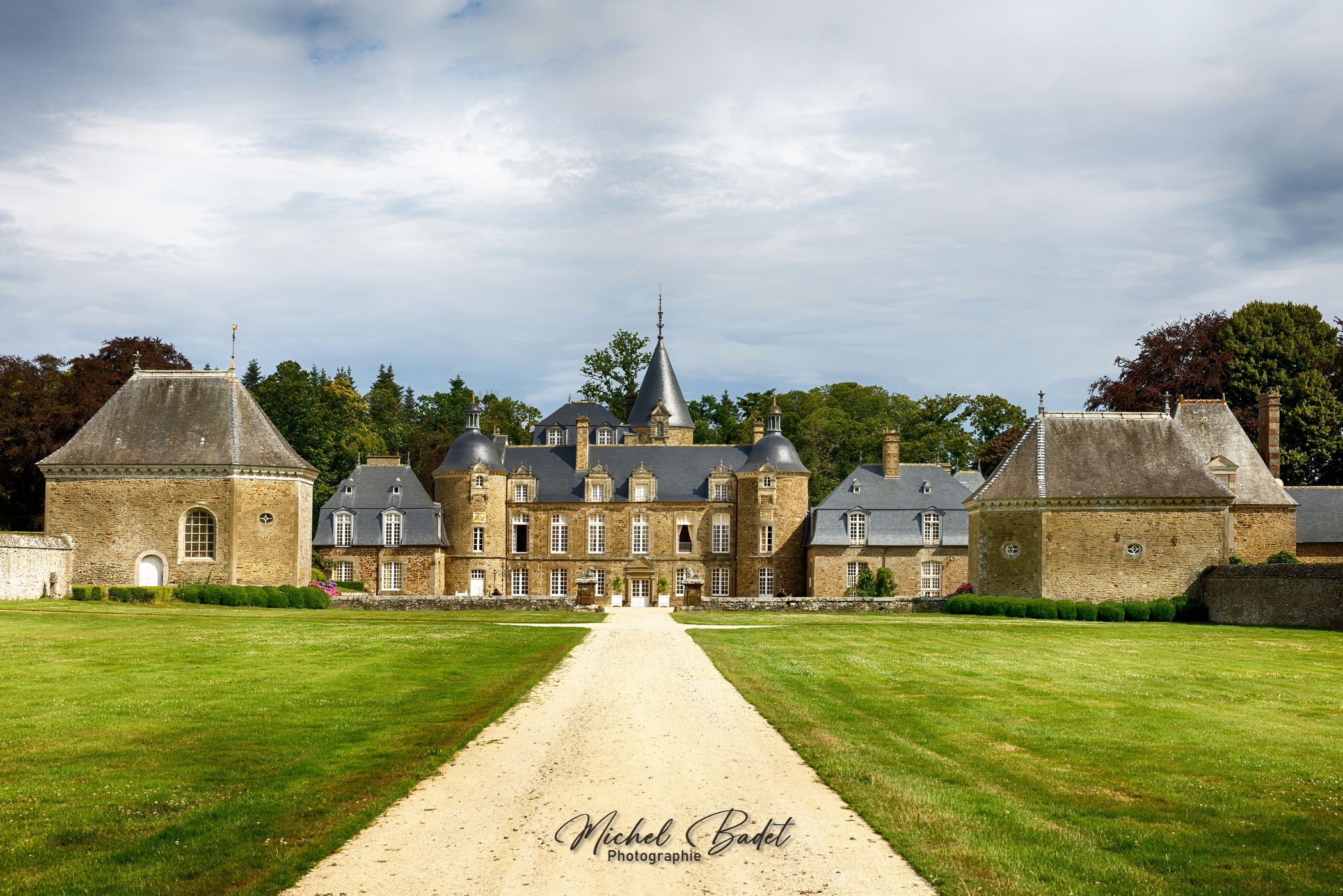 Castle of La Bourbansais, France
