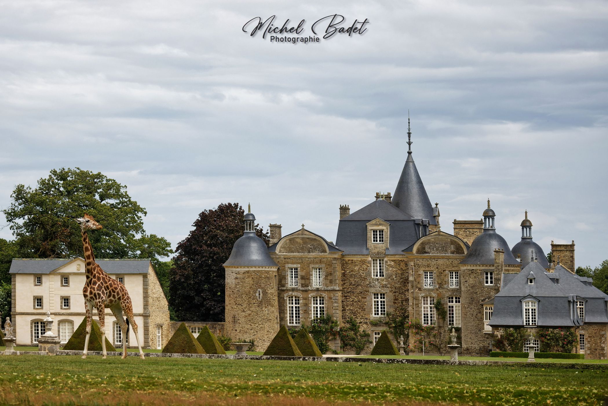 Castle of La Bourbansais, France
