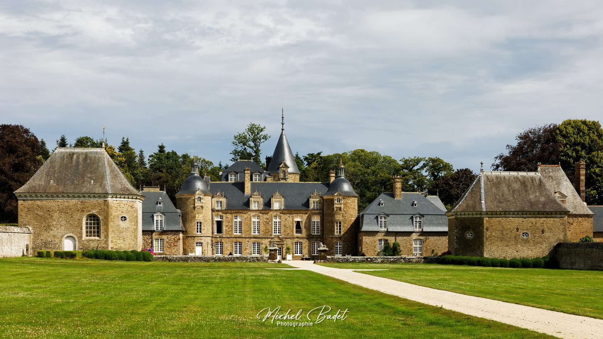 Castle of La Bourbansais, France