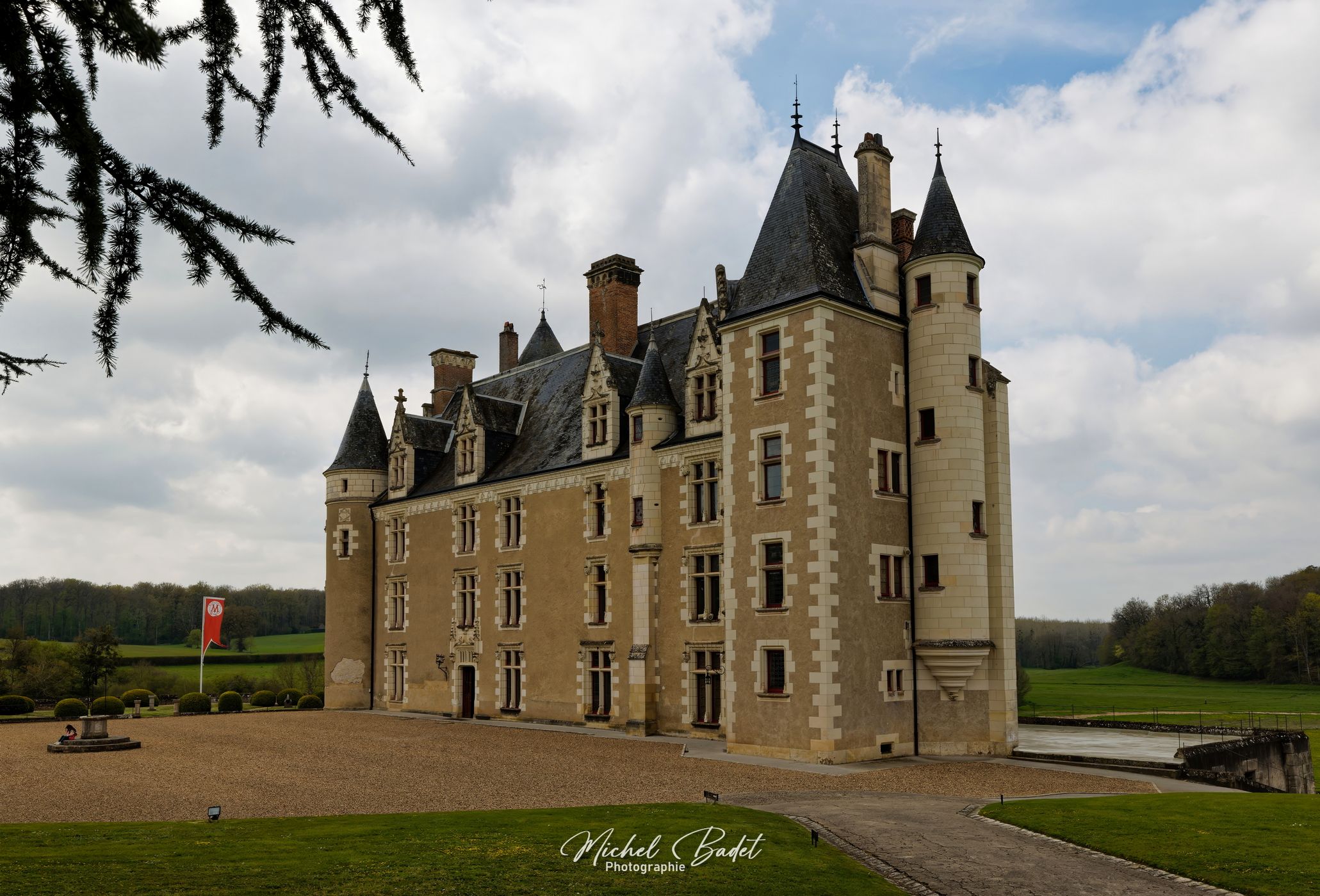 Castle of Montpoupon, France
