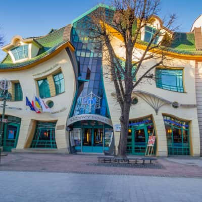 Crooked house Sopot, Poland