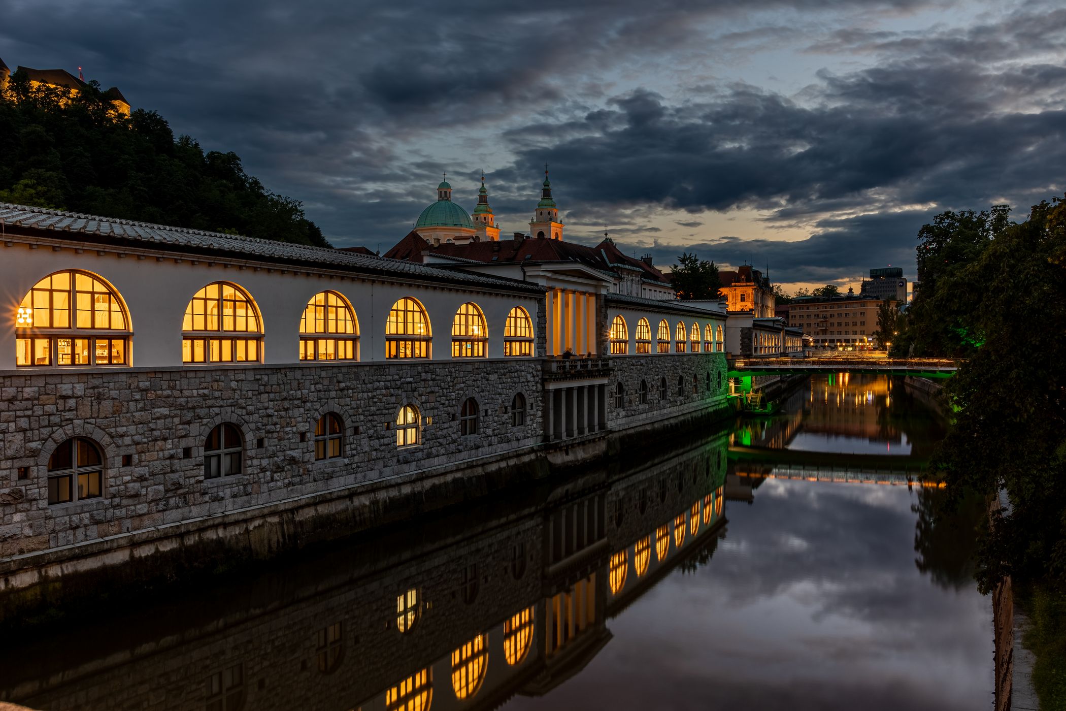 Dragons Bridge, Ljubljana, Slovenia