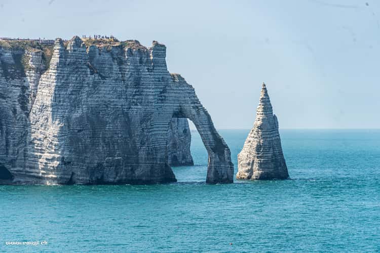 Étretat vue du ciel