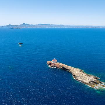 Faro de Islas Hormigas [drone], Spain