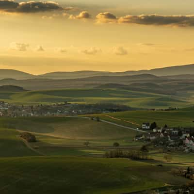 Gentle hills, Hungary