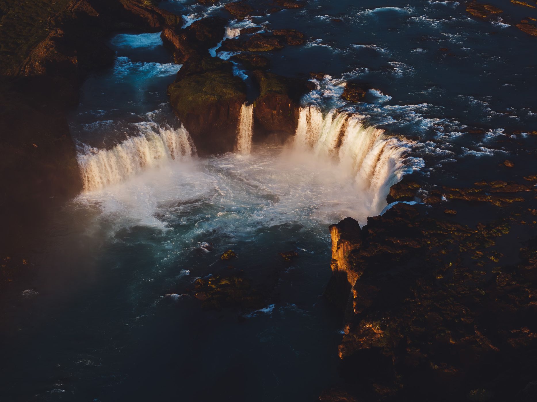 Goðafoss West Bank, Iceland
