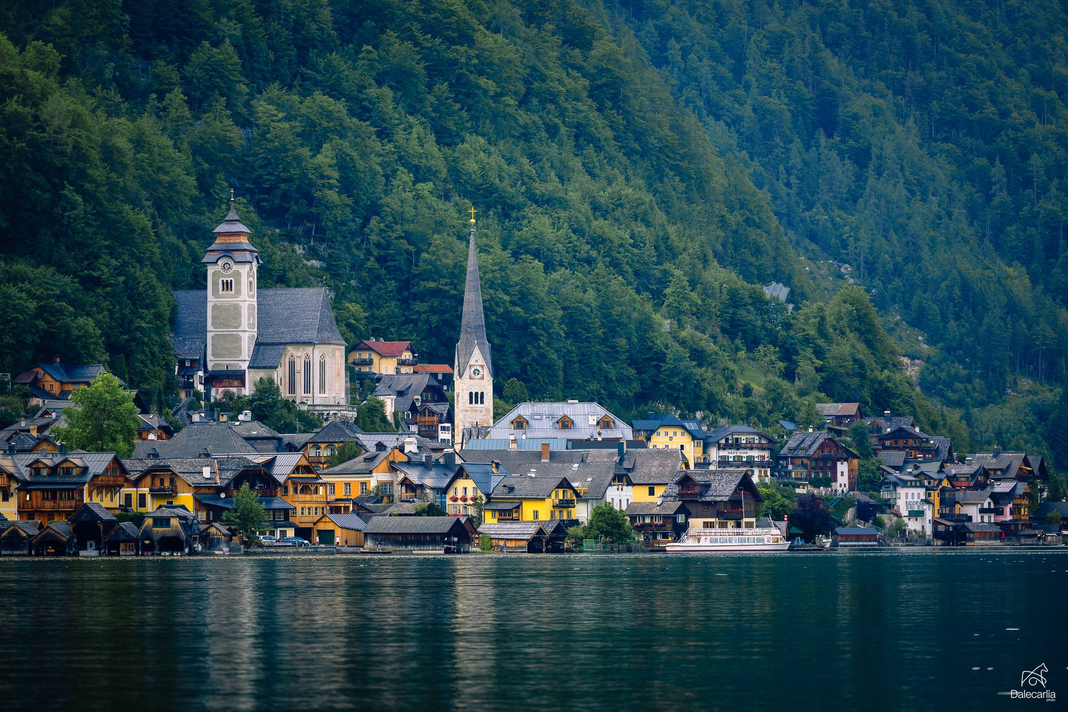 Hallstatt, southern view, Austria