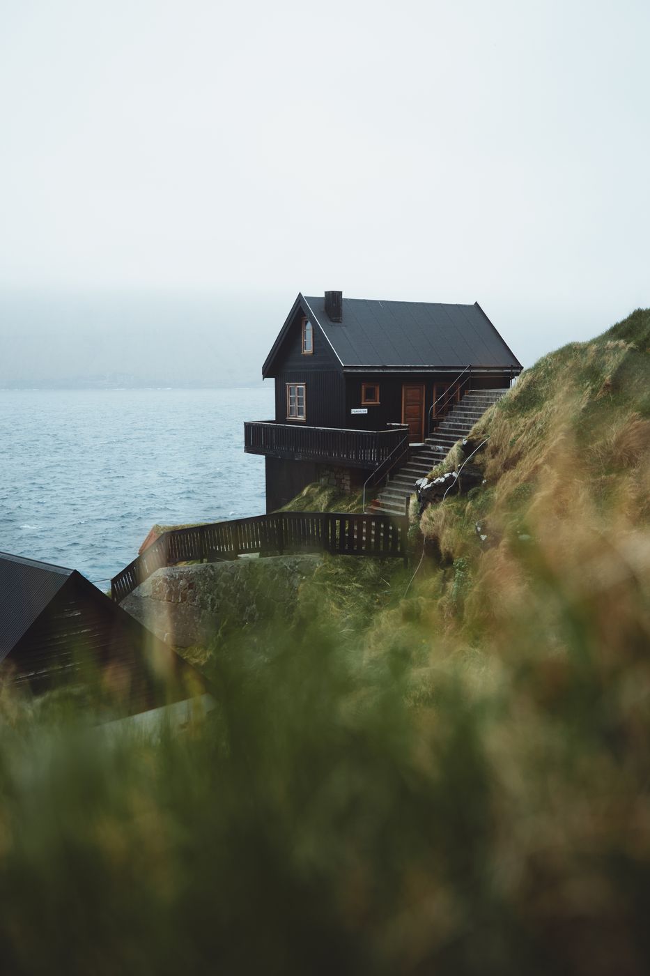 House by the ocean, Faroe Islands, Faroe Islands