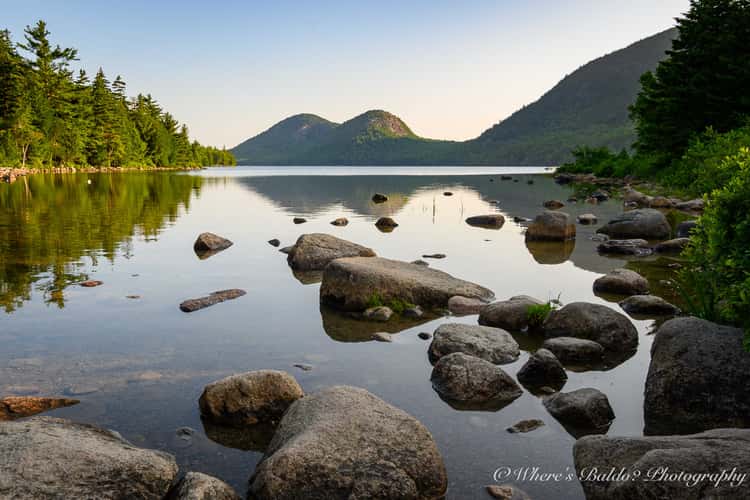 Jordan Pond south shore