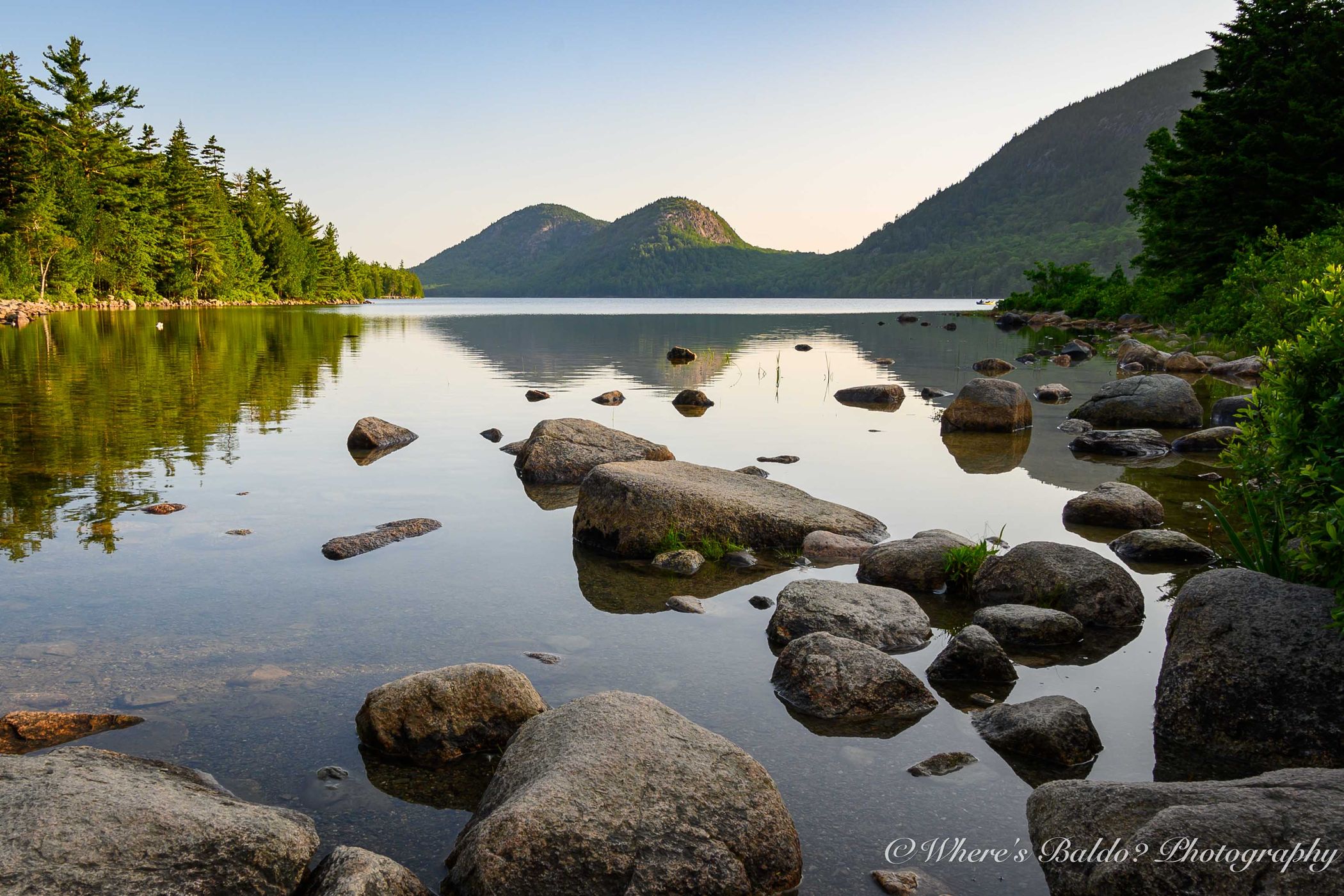 Jordan Pond south shore, USA