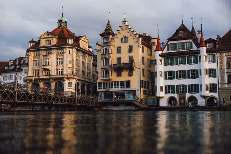 View from Josi-J.-Meier-Platz in Lucerne