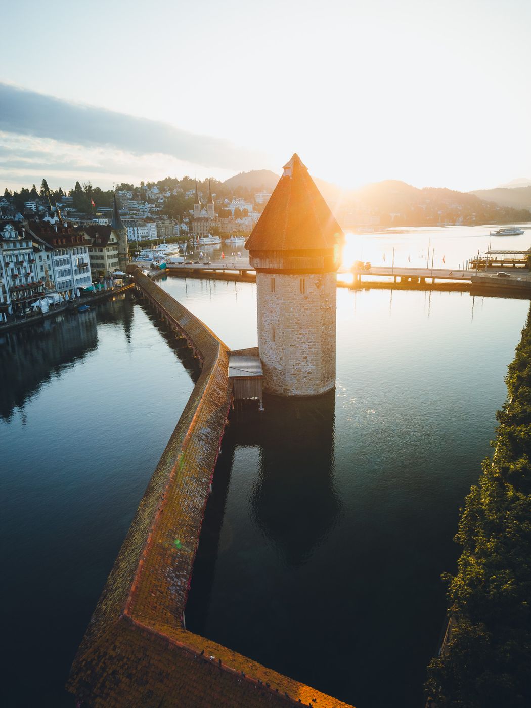 Kapellbridge, Lucerne, Switzerland