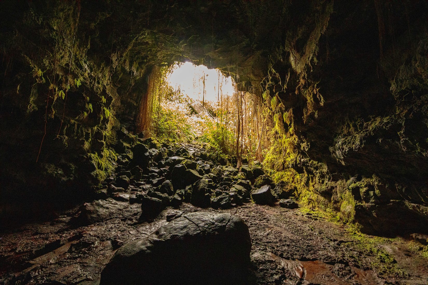 Kaumana Caves State Park, USA