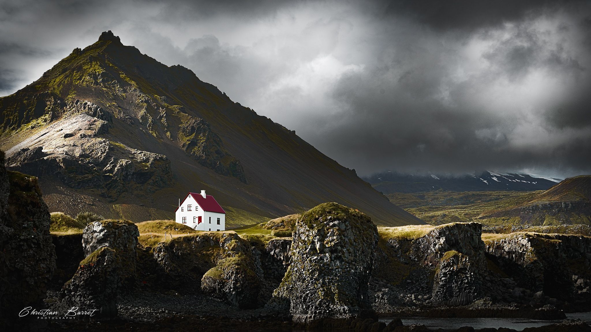 Lonely House in Arnarstapi, Iceland