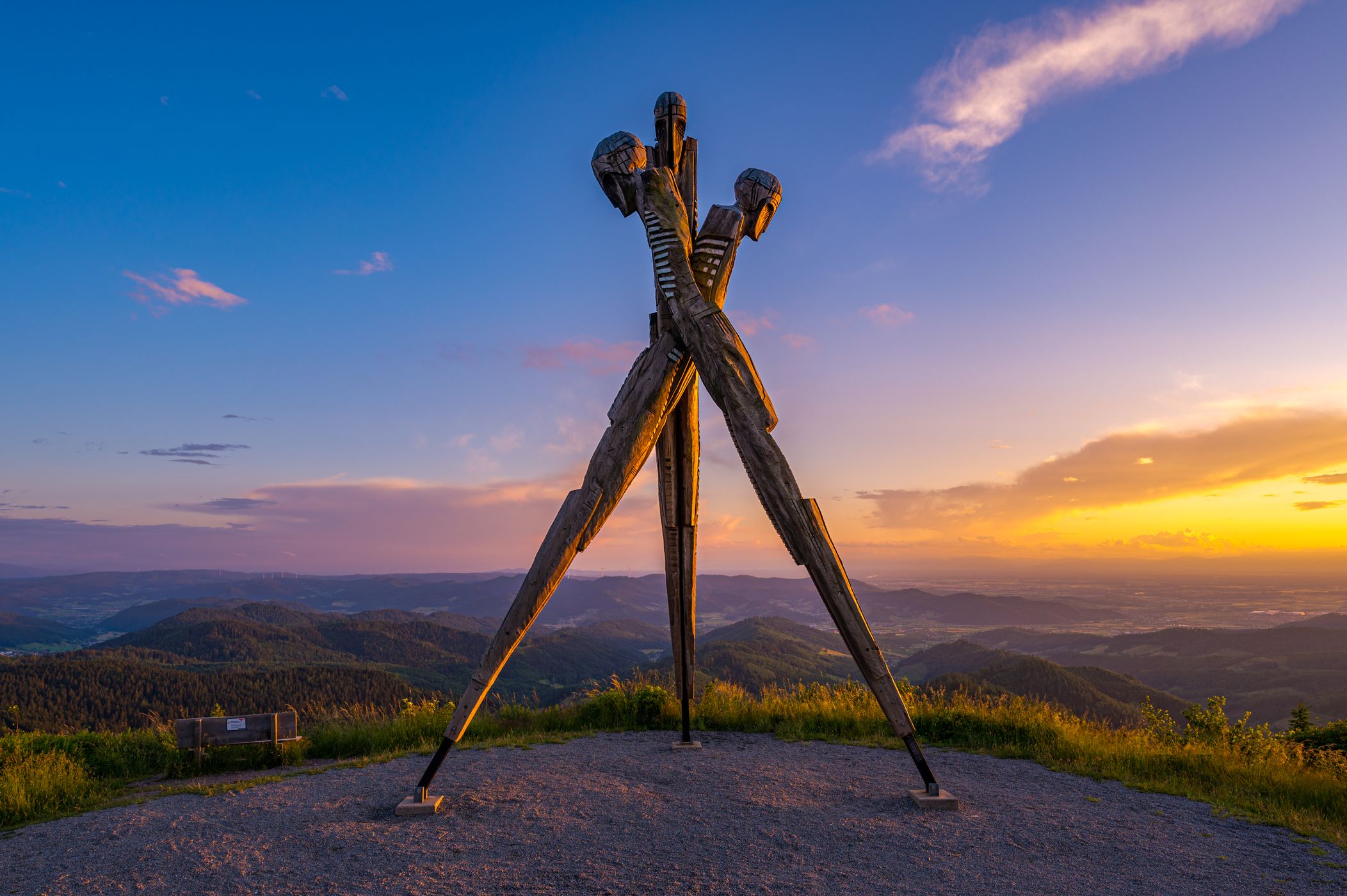 Lothardenkmal am Siedigkopf, Gengenbach, Germany