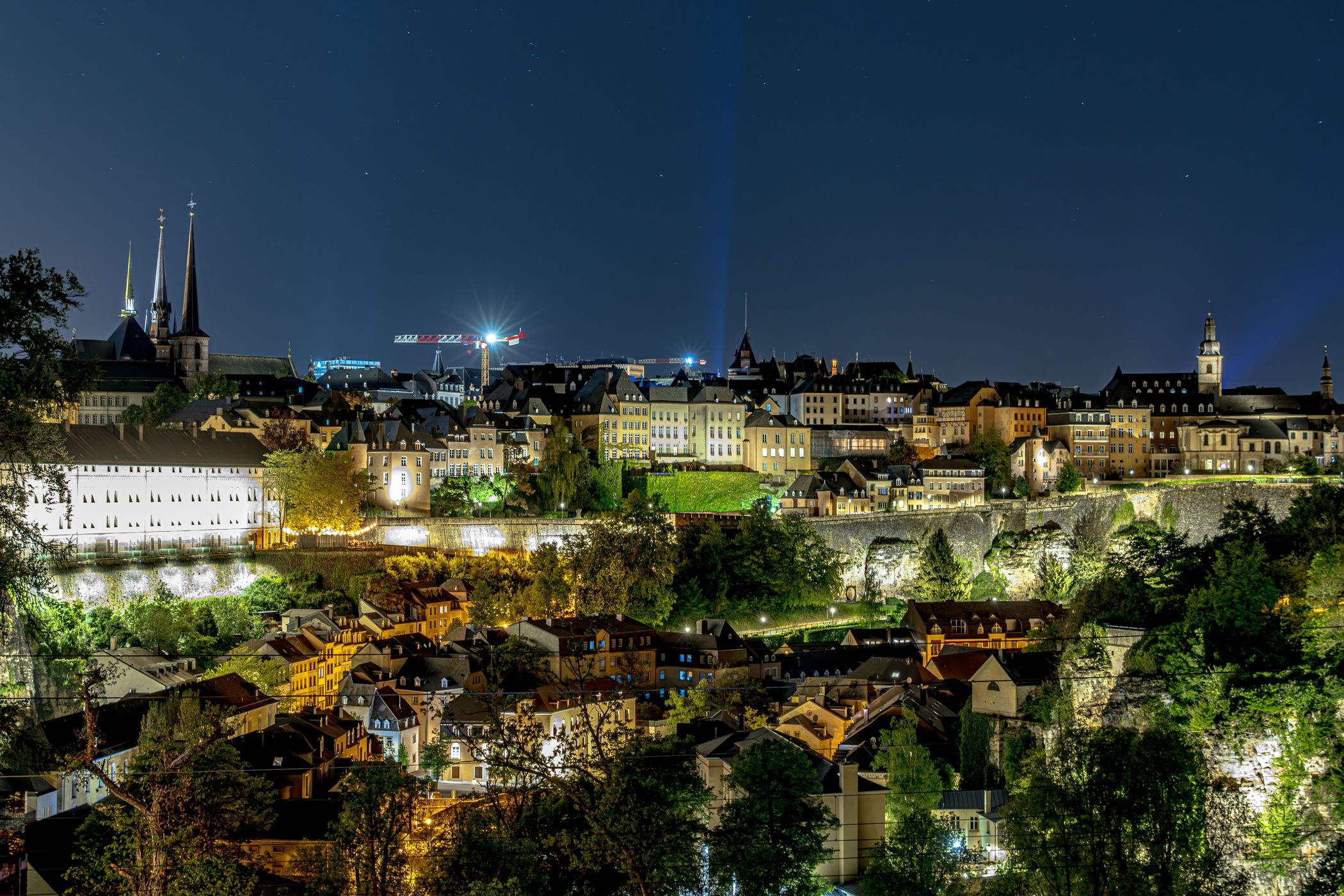 View of Luxembourg City, Luxembourg