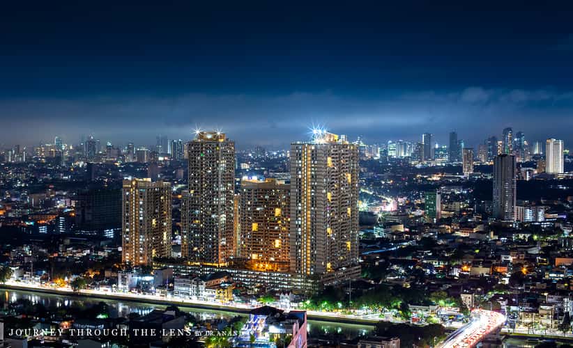 Manila Skyline from Skybar