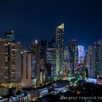 Manila Skyline from Skybar, Philippines
