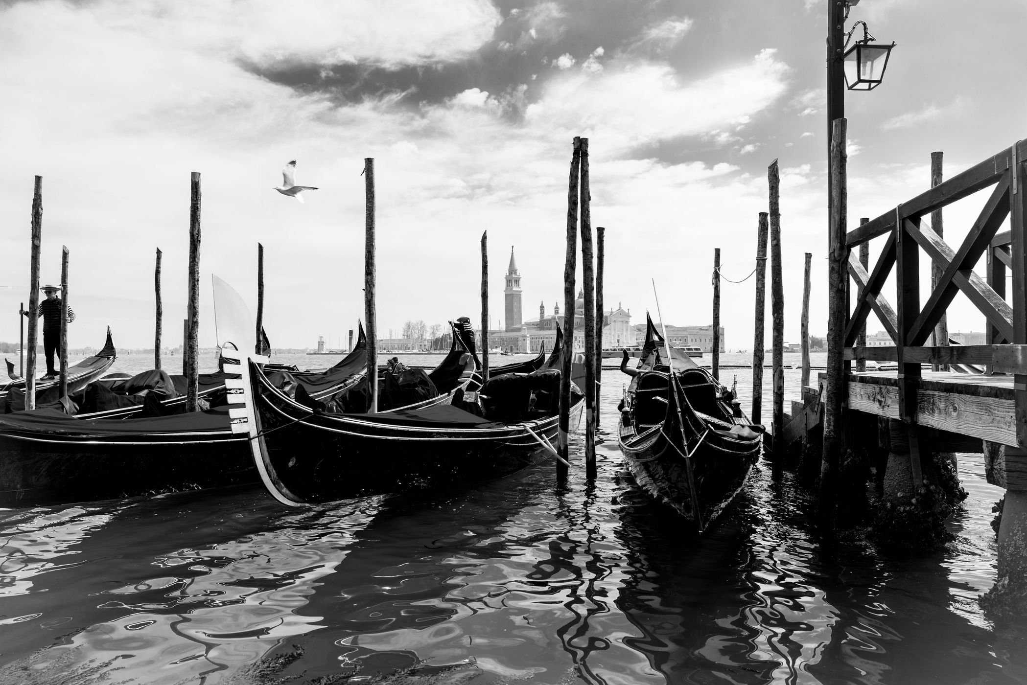 View to San Giorgio Maggiore, Venice, Italy