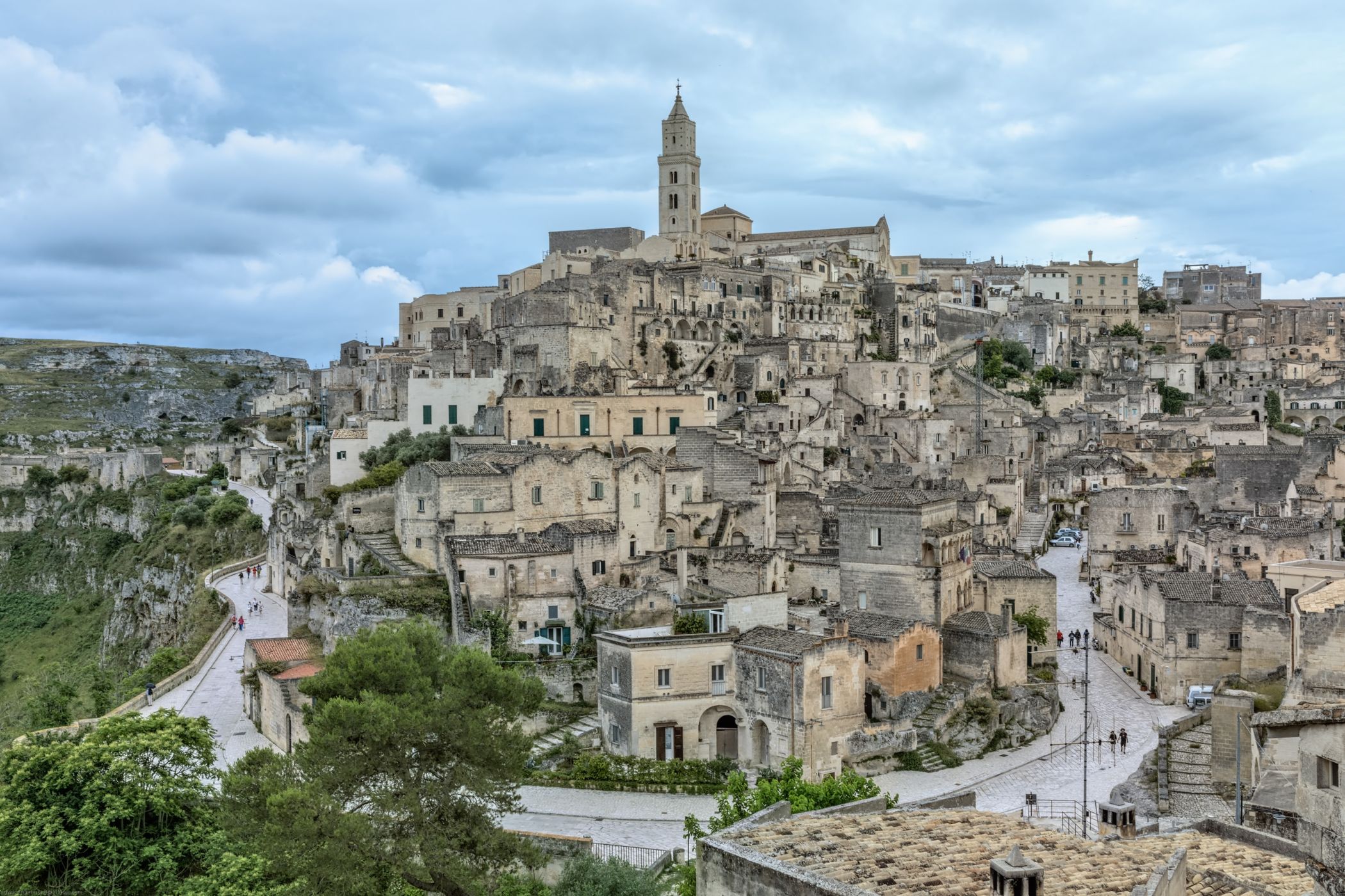 Matera from Chiesa di Sant'Agostino, Italy