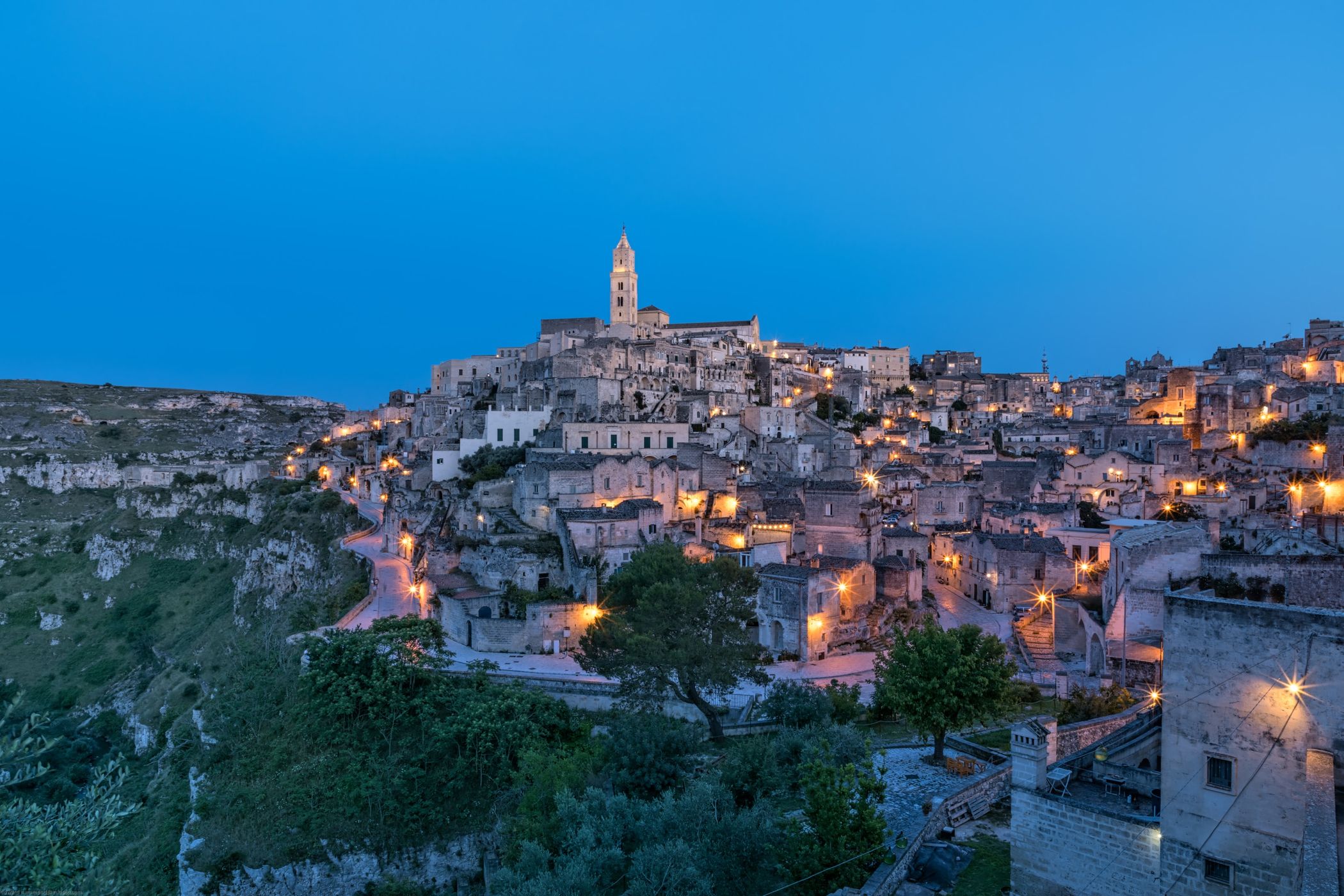 Matera from Chiesa di Sant'Agostino, Italy