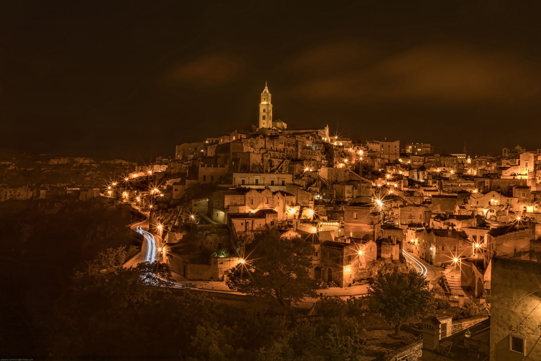 Matera from Chiesa di Sant'Agostino, Italy