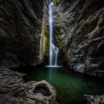 Millomeri Waterfall, Cyprus, Cyprus