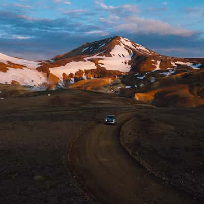 Mountain road, Kerlingarfjoll area, Iceland