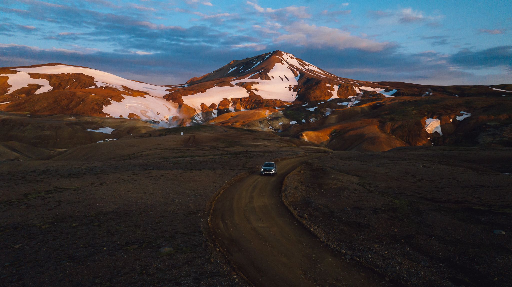 Mountain road, Kerlingarfjoll area, Iceland