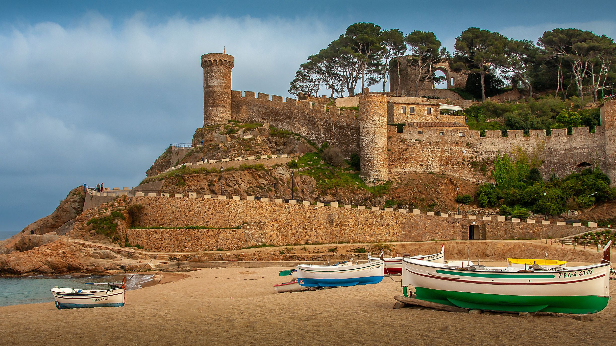 Tossa de Mar Castle, Spain