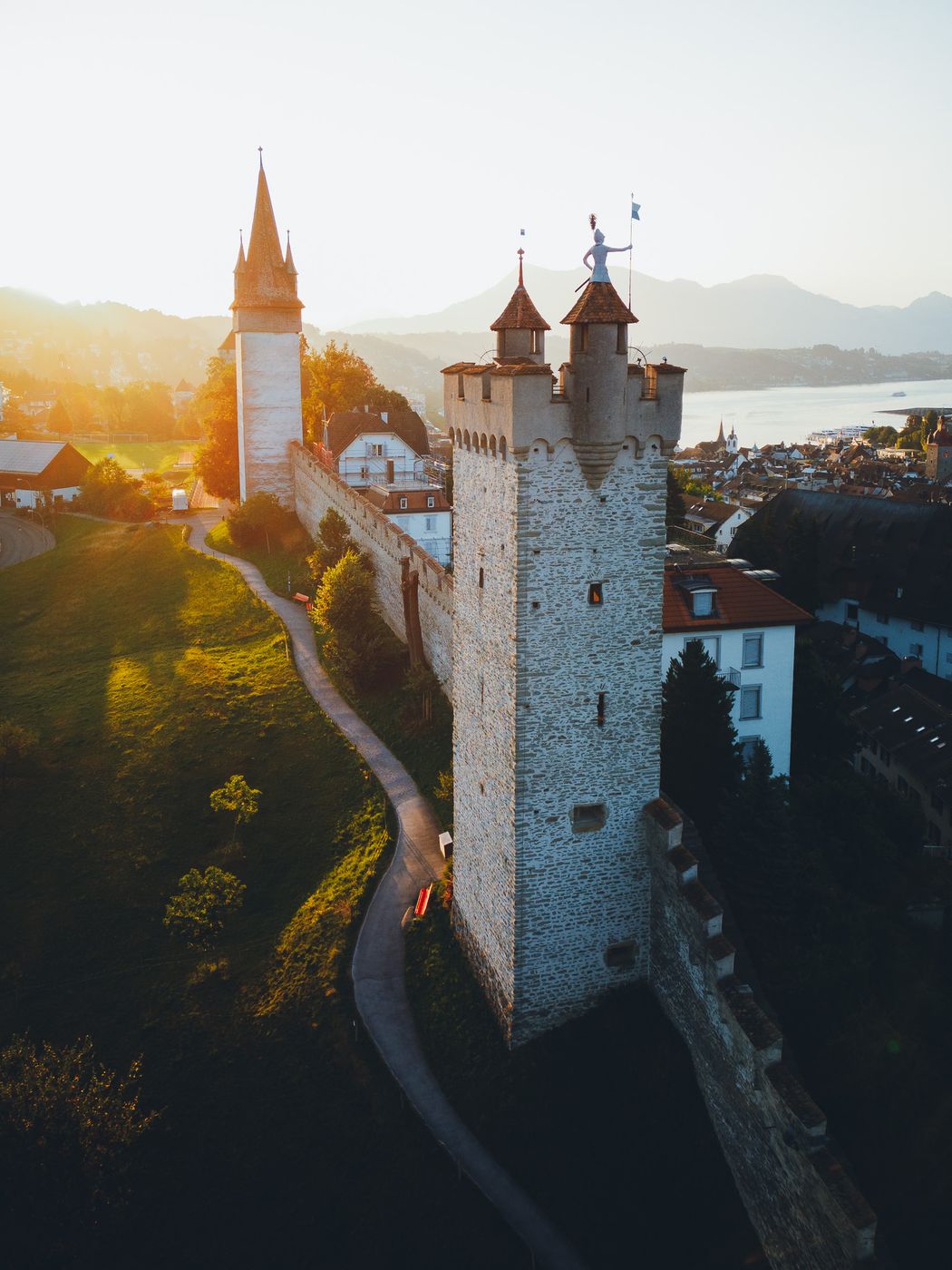 Museggmauer, Lucerne, Switzerland