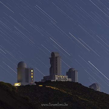 Teide Observatory from parking area, Tenerife, Spain