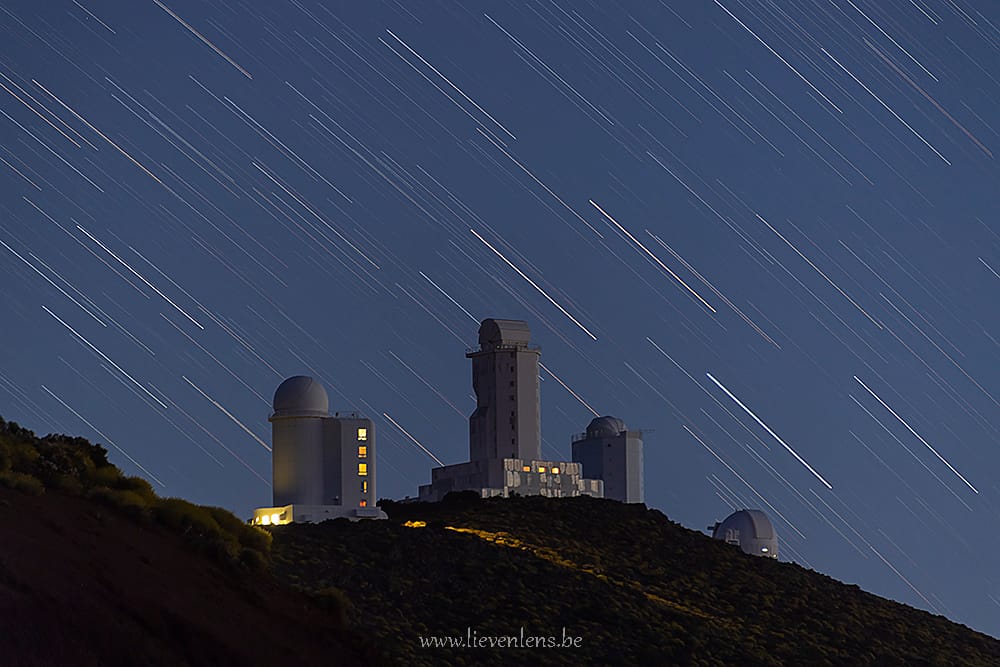 Teide Observatory from parking area, Tenerife, Spain