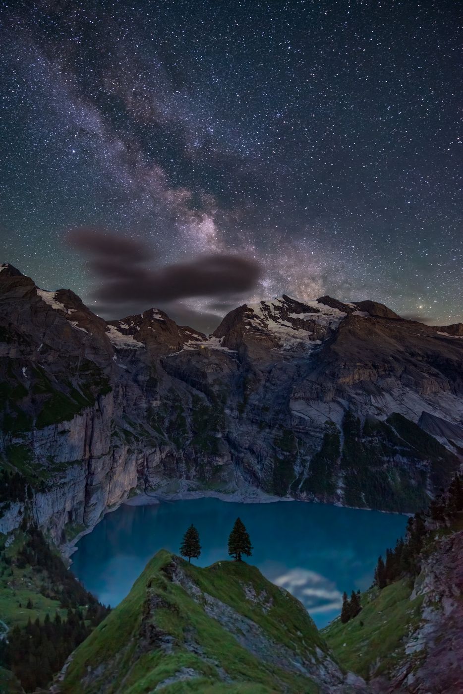 Oeschinensee, Kandersteg, Switzerland