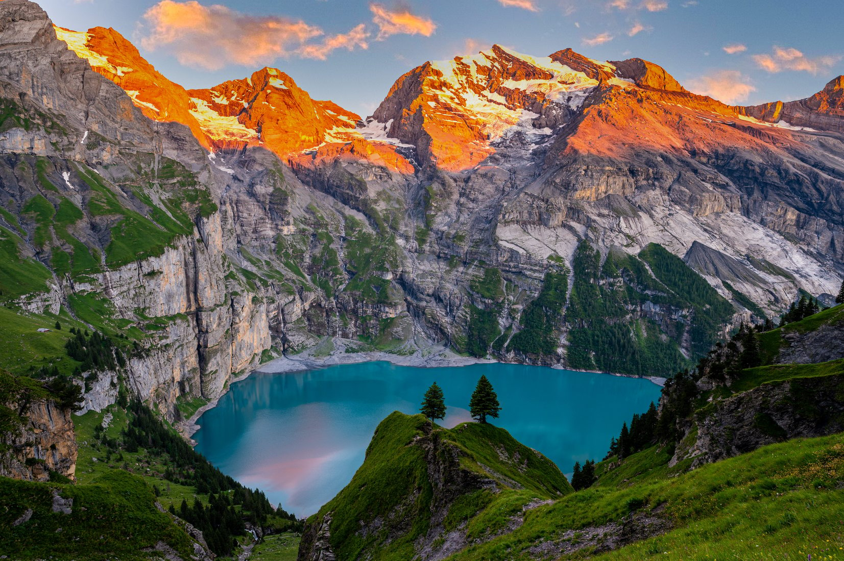 Oeschinensee, Kandersteg, Switzerland