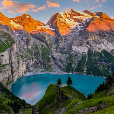 Oeschinensee, Kandersteg, Switzerland