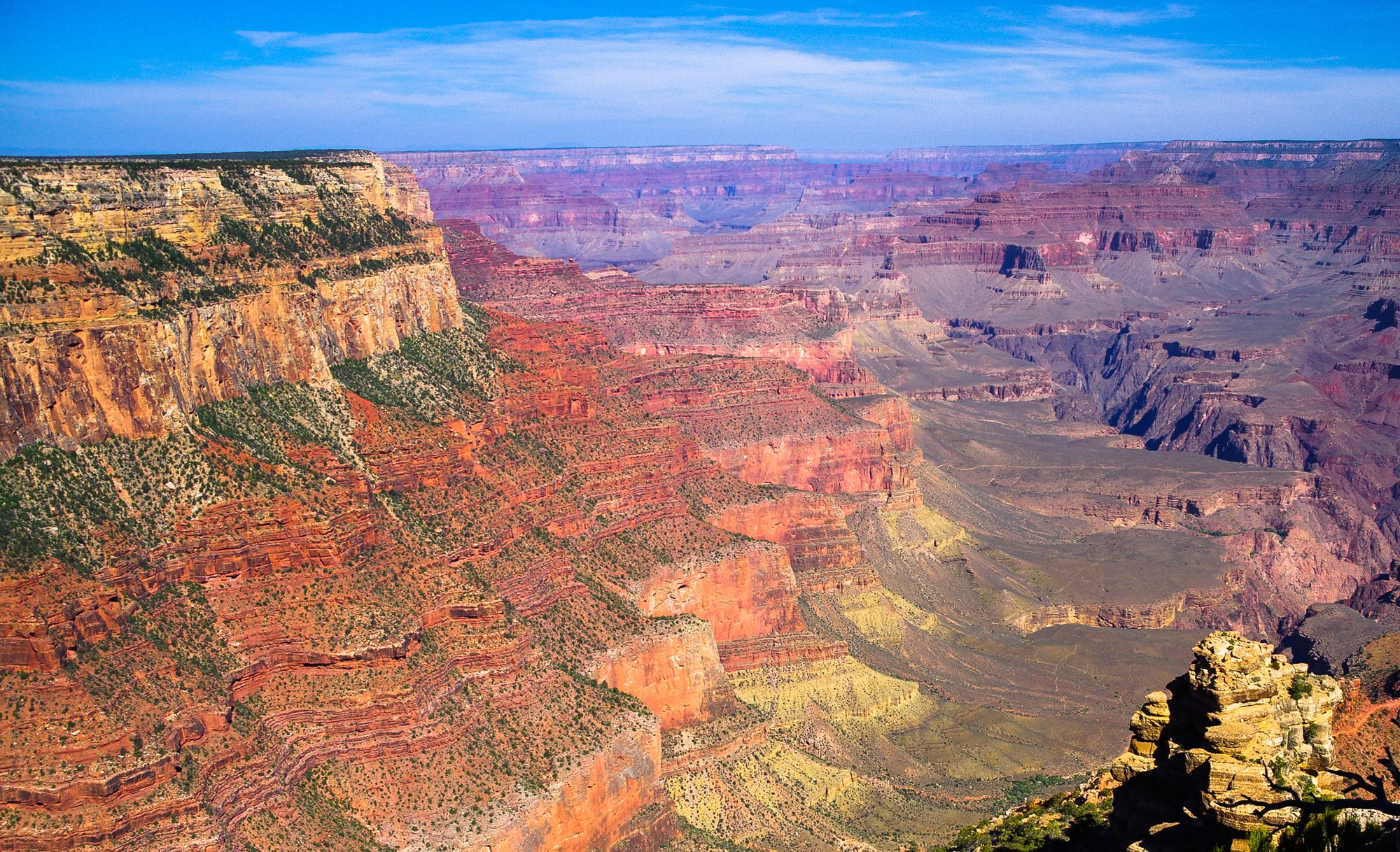 On Grandview Point trail, USA