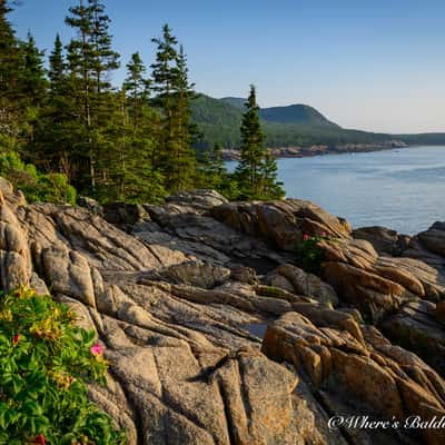 Otter Cliff Rock Climbing Area, USA